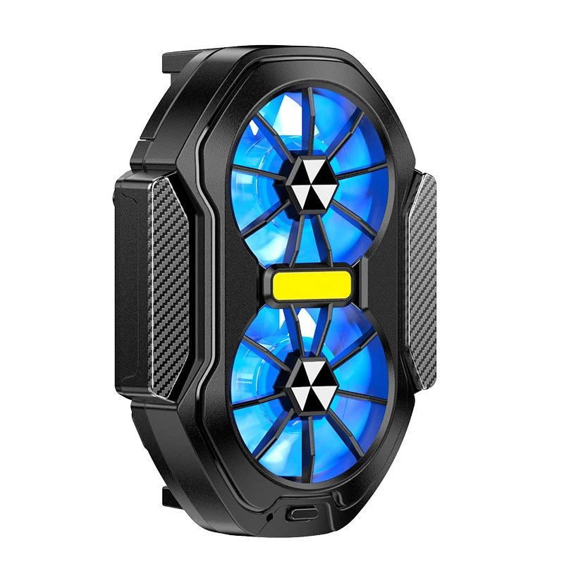 FrostClip – Dual Fan Gaming Phone Cooler