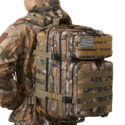 Backpack Camo Tactical 45L Military Rucksack