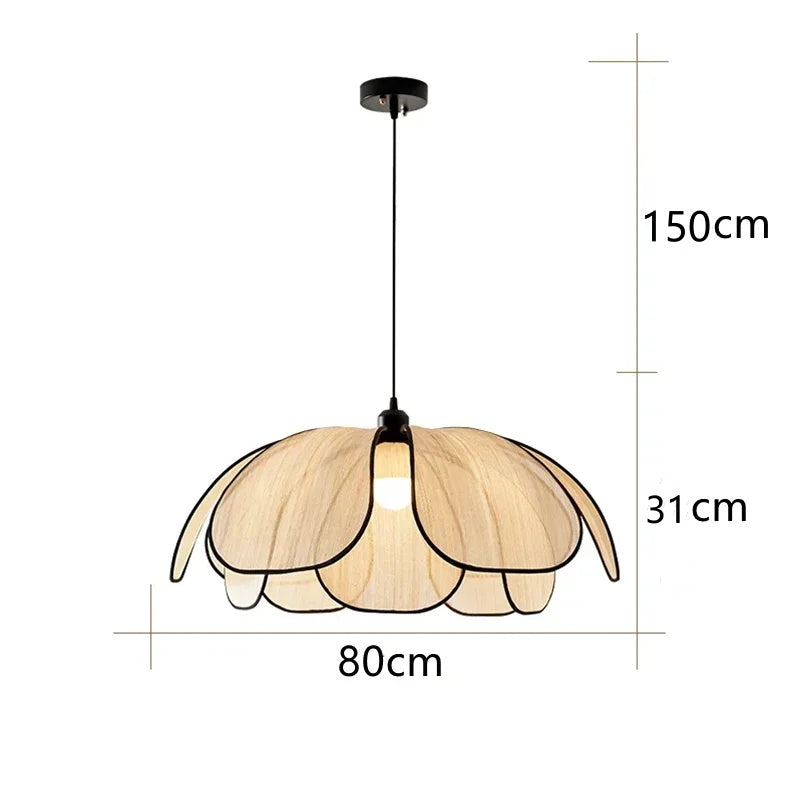 Elegant Fibre Design Pendant Light for Living Room - Stylish Ceiling Fixture for Modern Home Décor