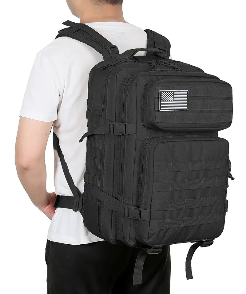 Backpack Camo Tactical 45L Military Rucksack