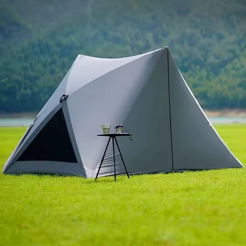 Pop Up Camping Tent with Sun Shelter Design