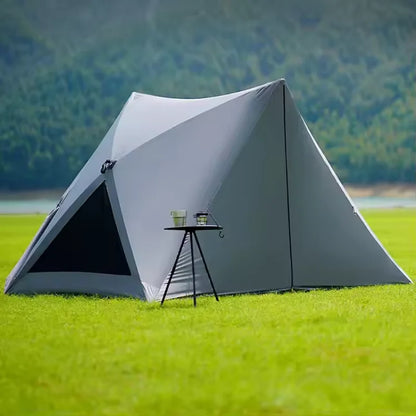 Pop Up Camping Tent with Sun Shelter Design