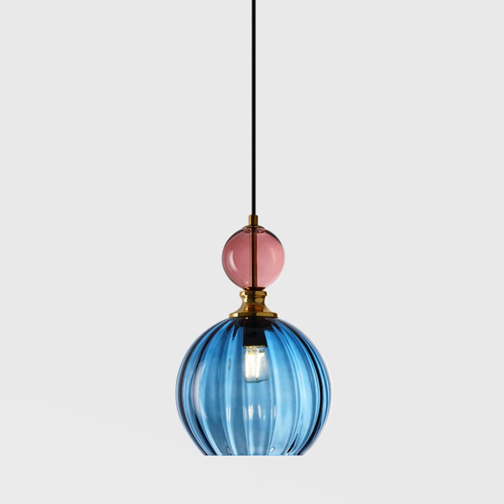 Contemporary Globe Glass Pendant Light Fixture for Stylish Home Illumination and Elegant Décor Enhancement