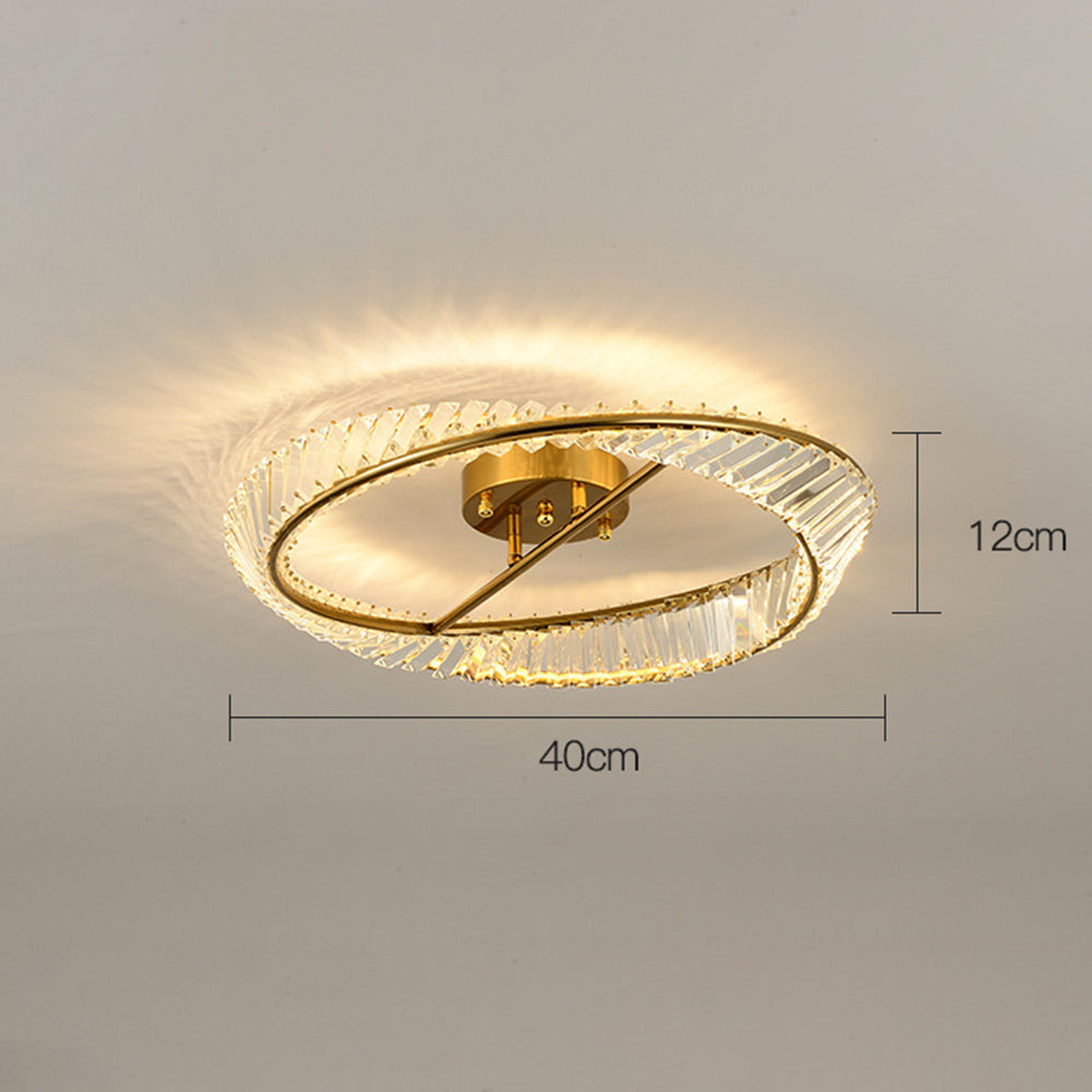 Elegant Crystal LED Ceiling Lights for Modern Homes - Energy-Efficient Illumination with Stunning Design and Brightness.