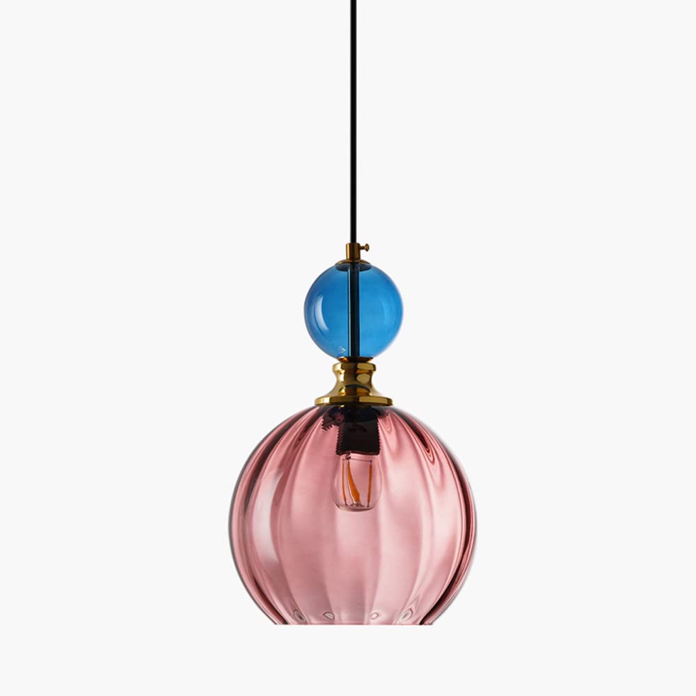 Contemporary Globe Glass Pendant Light Fixture for Stylish Home Illumination and Elegant Décor Enhancement