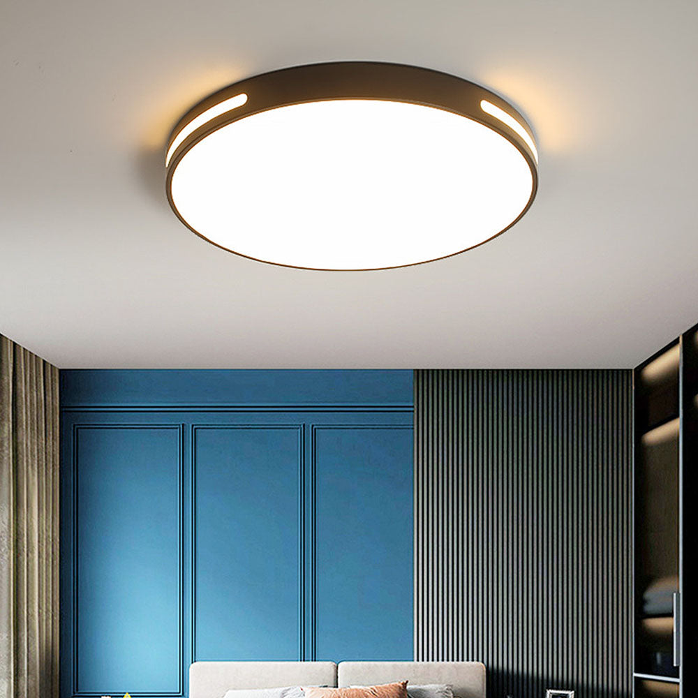 Sleek Iron Modern LED Ceiling Lights for Bedroom – Stylish Illumination for Contemporary Spaces