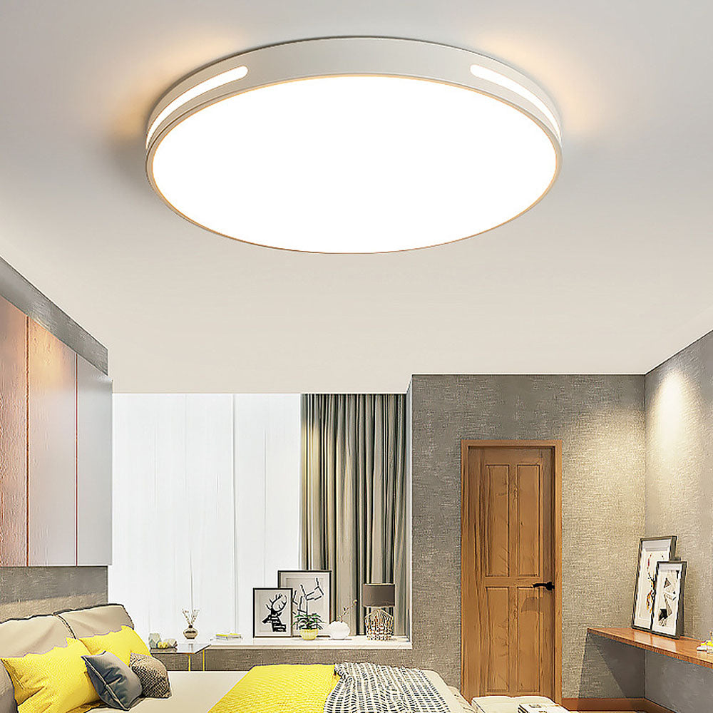 Sleek Iron Modern LED Ceiling Lights for Bedroom – Stylish Illumination for Contemporary Spaces