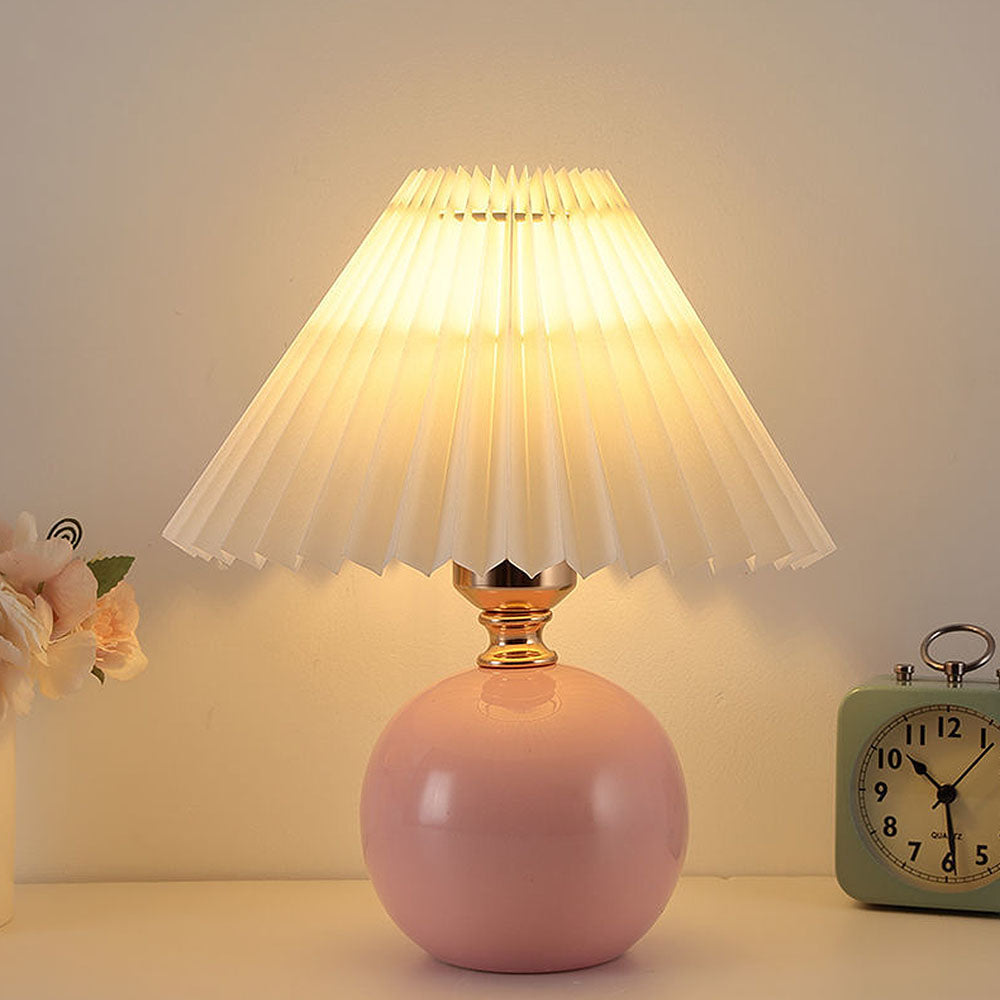 Contemporary Ceramic Mini Table Lamp for Bedroom - Stylish Lighting Solution for Modern Home Decor