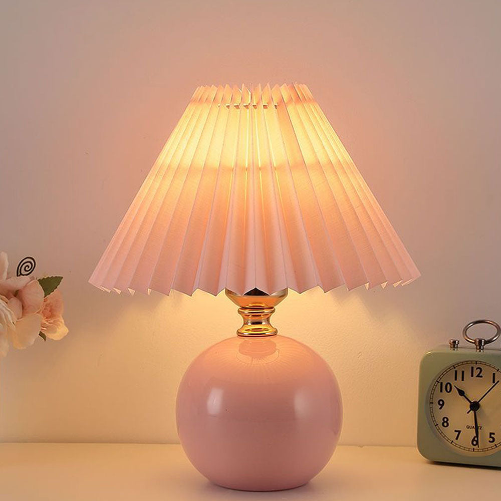 Contemporary Ceramic Mini Table Lamp for Bedroom - Stylish Lighting Solution for Modern Home Decor