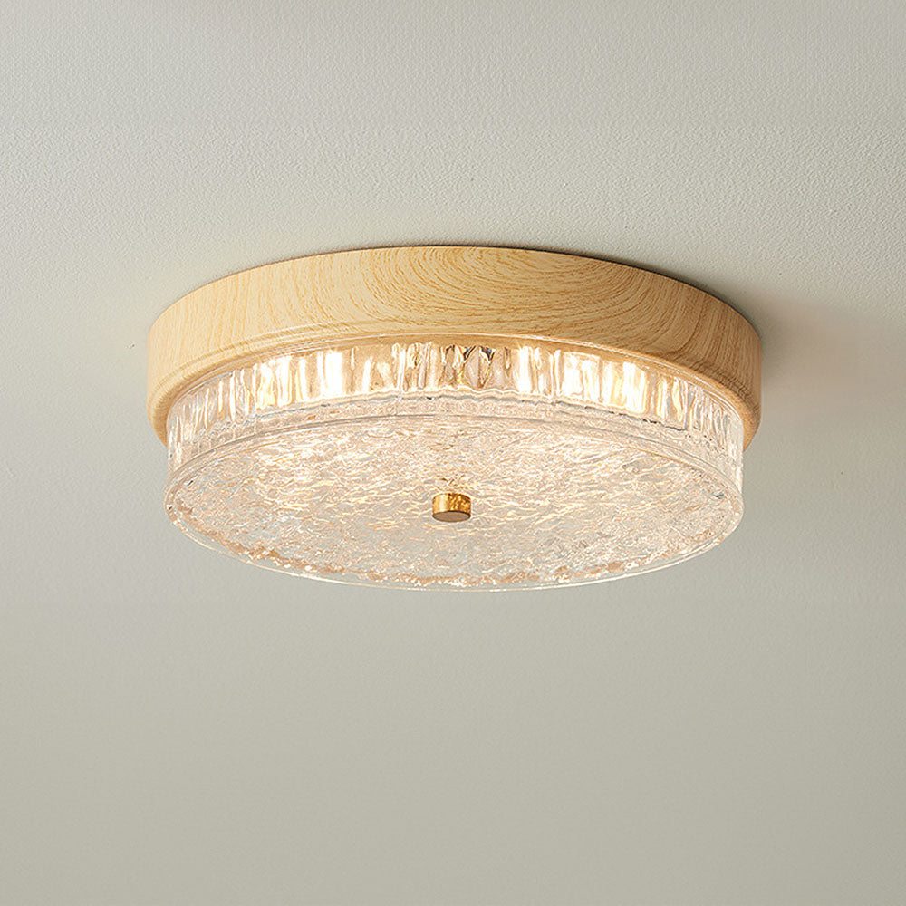 Contemporary Brown Glass LED Ceiling Lights - Stylish Modern Lighting for Home Interiors and Spaces