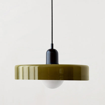 Coloured Glass Pendant Light for Modern Homes