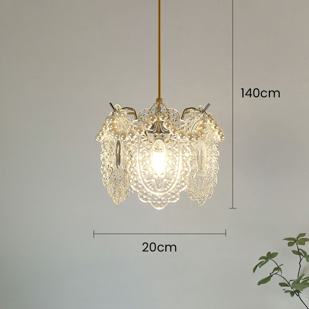 Sophisticated Glass Ceiling Light Fixture for Living Room Elegance and Style - Perfect Illumination for Your Home Decor