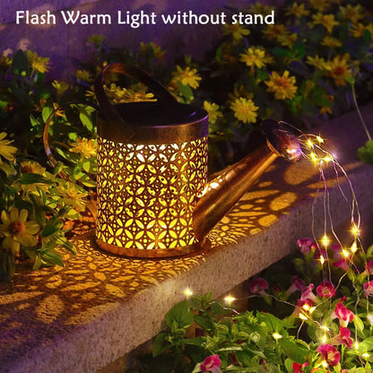 SunPour – Solar Garden Watering Can Light