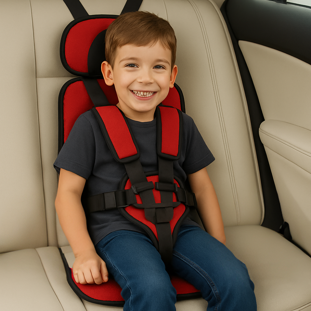 Travel Car Seat Portable Toddler Booster Safety Compact Harness Foldable