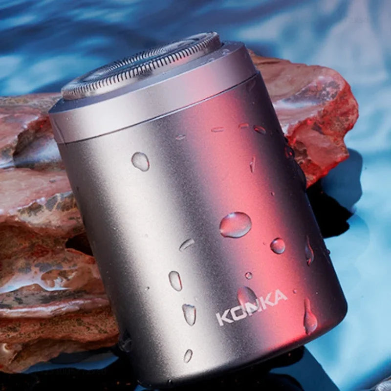 Afeitadora Eléctrica Compacta Impermeable para Viaje