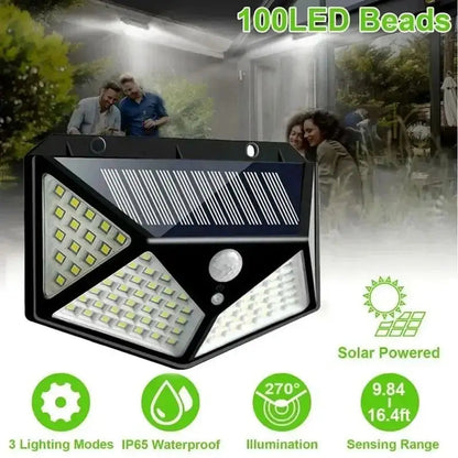 SolarGuard – Motion Sensor Wall Light