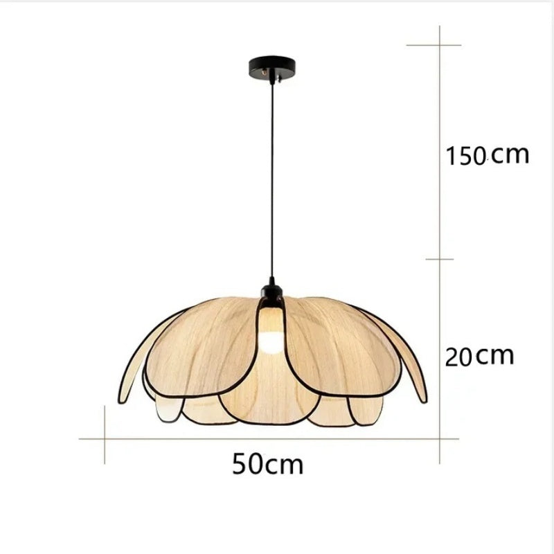 Elegant Fibre Design Pendant Light for Living Room - Stylish Ceiling Fixture for Modern Home Décor