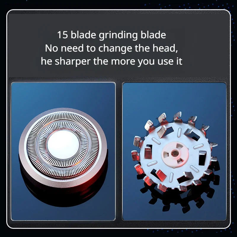 Elektryczna maszynka do golenia kompaktowa wodoodporna do podróży