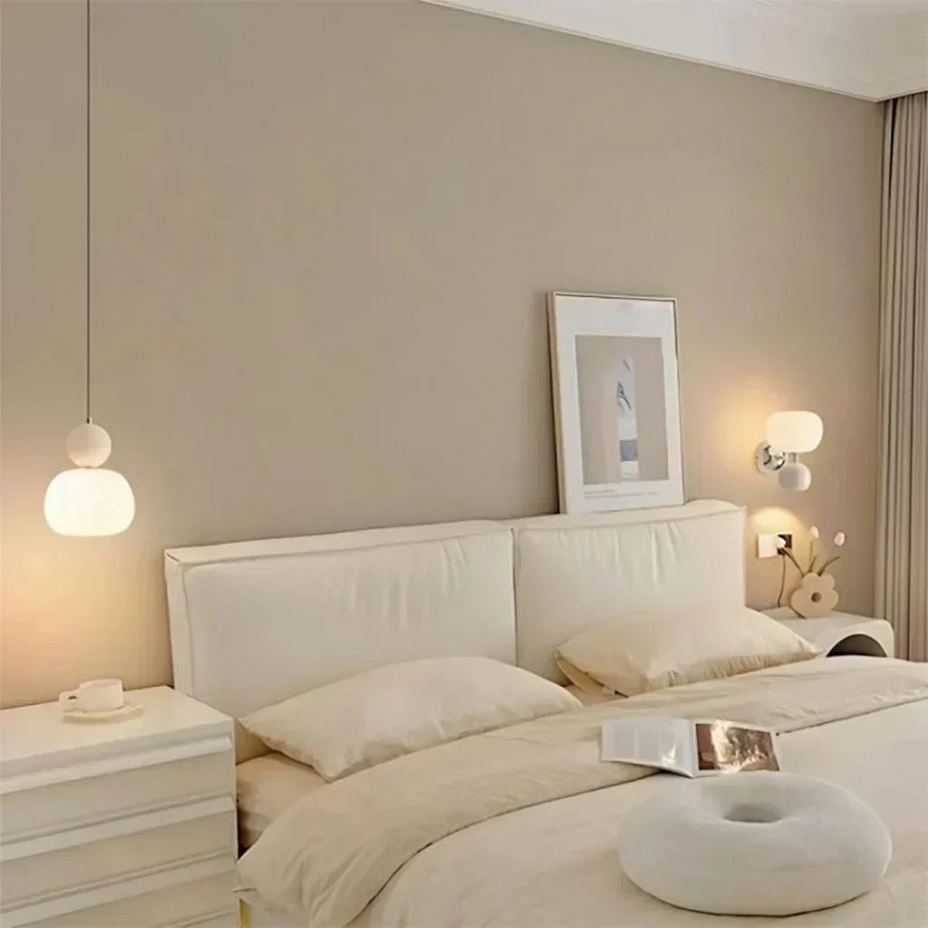 Lámpara colgante Art Déco de cristal de techo moderno