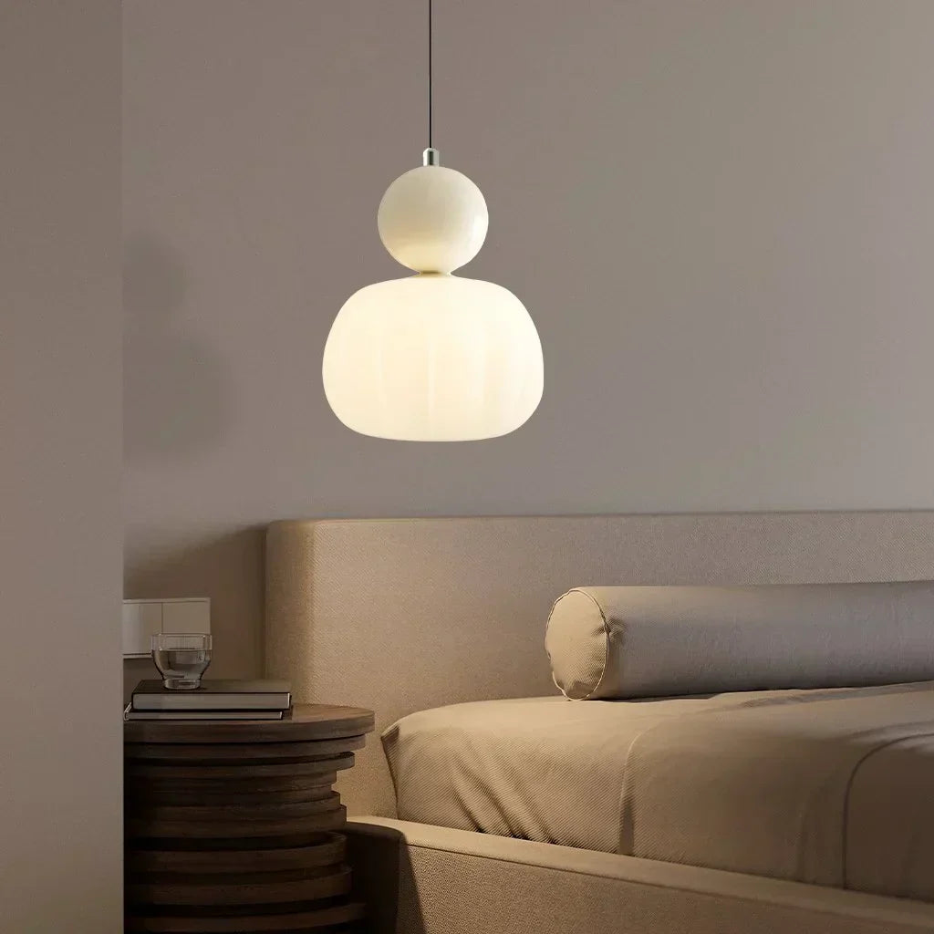 Lámpara colgante Art Déco de cristal de techo moderno