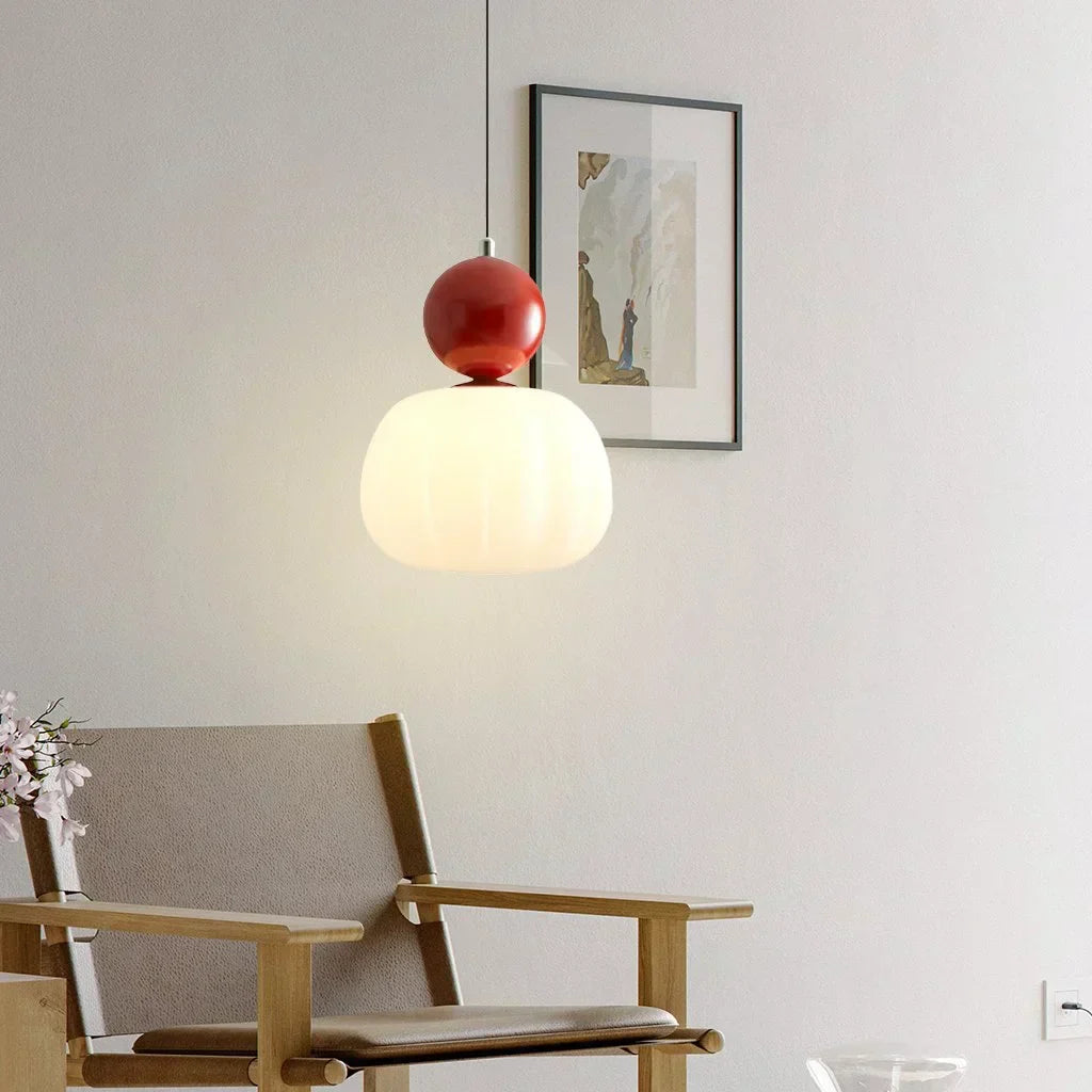 Lámpara colgante Art Déco de cristal de techo moderno