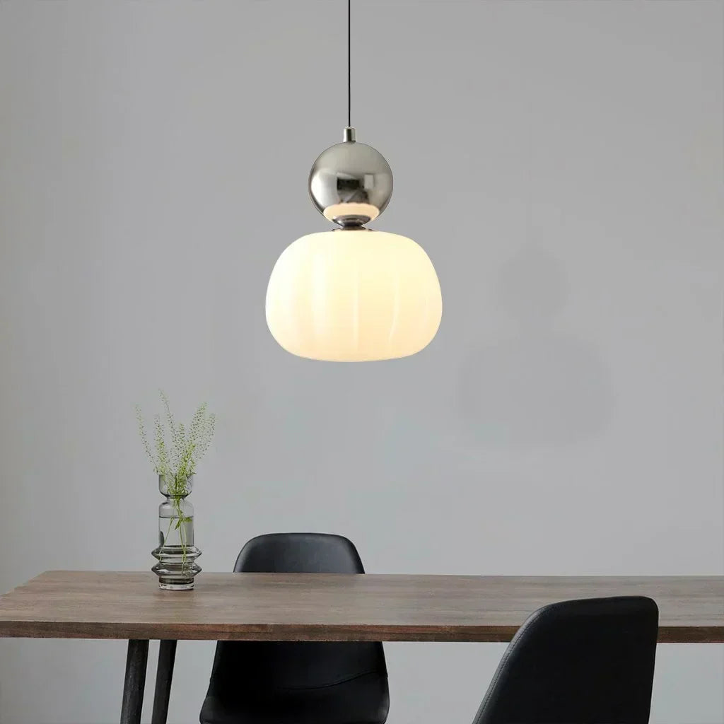 Lámpara colgante Art Déco de cristal de techo moderno
