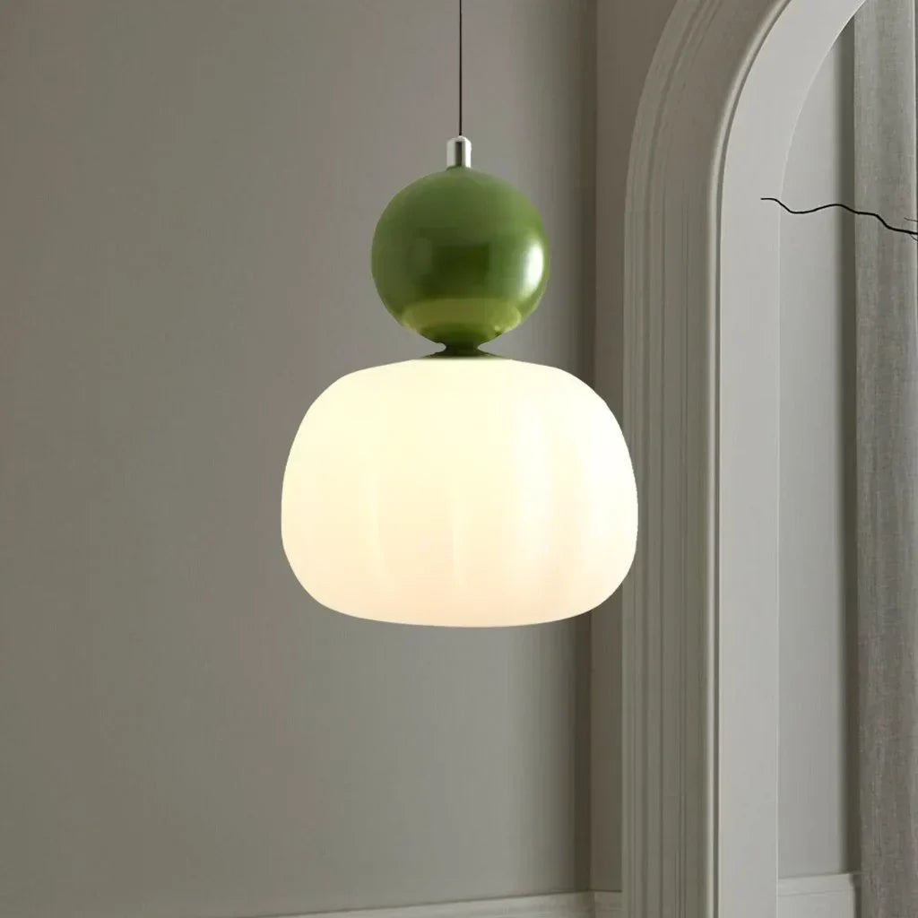 Lámpara colgante Art Déco de cristal de techo moderno