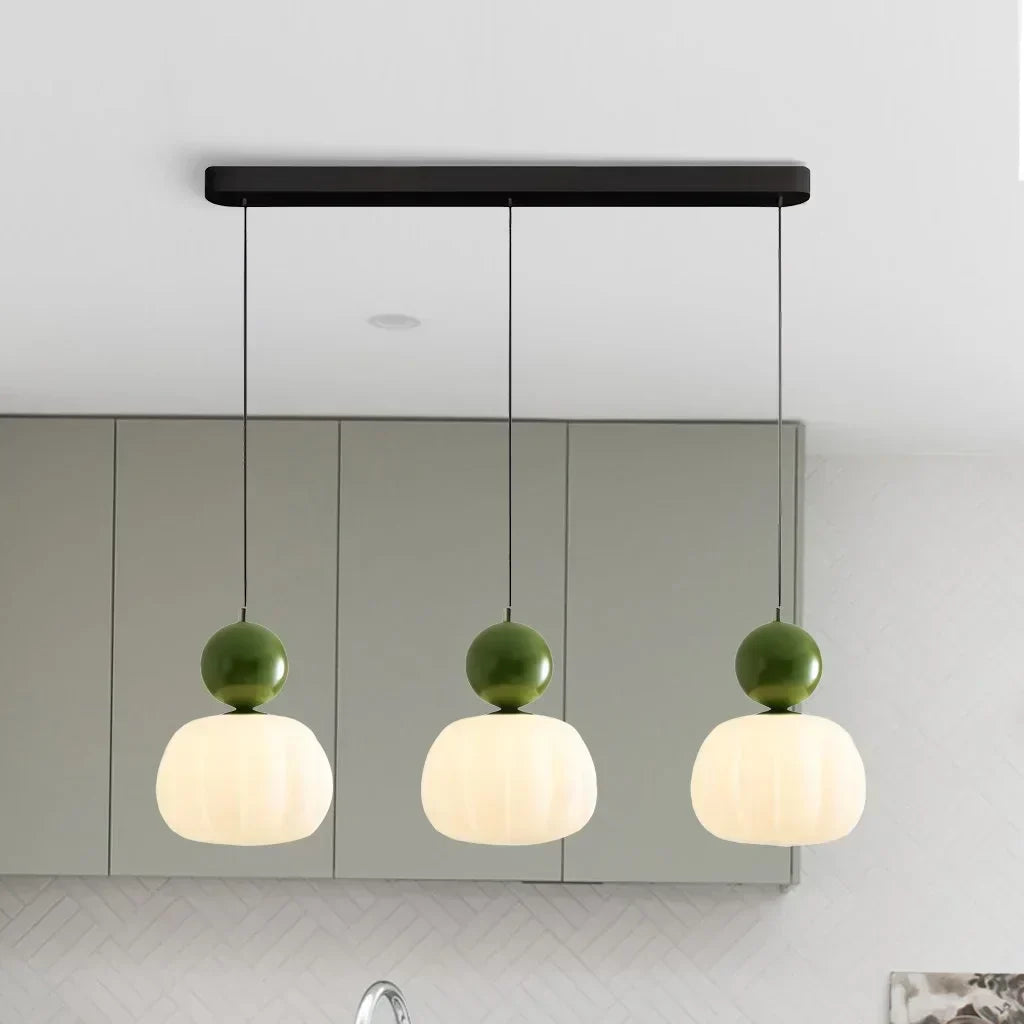 Lámpara colgante Art Déco de cristal de techo moderno