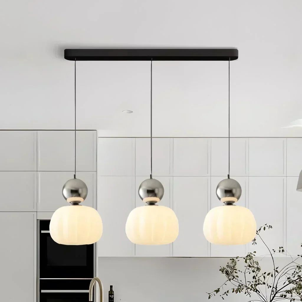 Lámpara colgante Art Déco de cristal de techo moderno