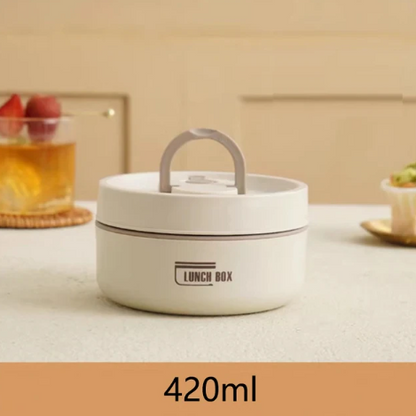 Boîte à déjeuner en acier inoxydable, récipient alimentaire isolé