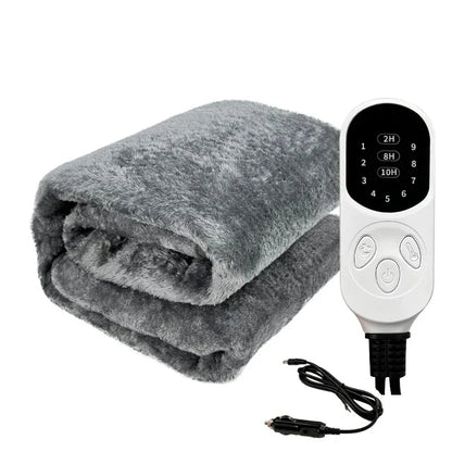 Couverture électrique voiture chauffante lavable pour voyage