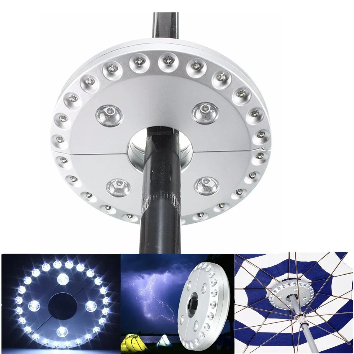 GlowPole – Portable Umbrella LED Light