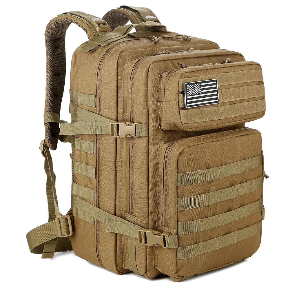 Backpack Camo Tactical 45L Military Rucksack