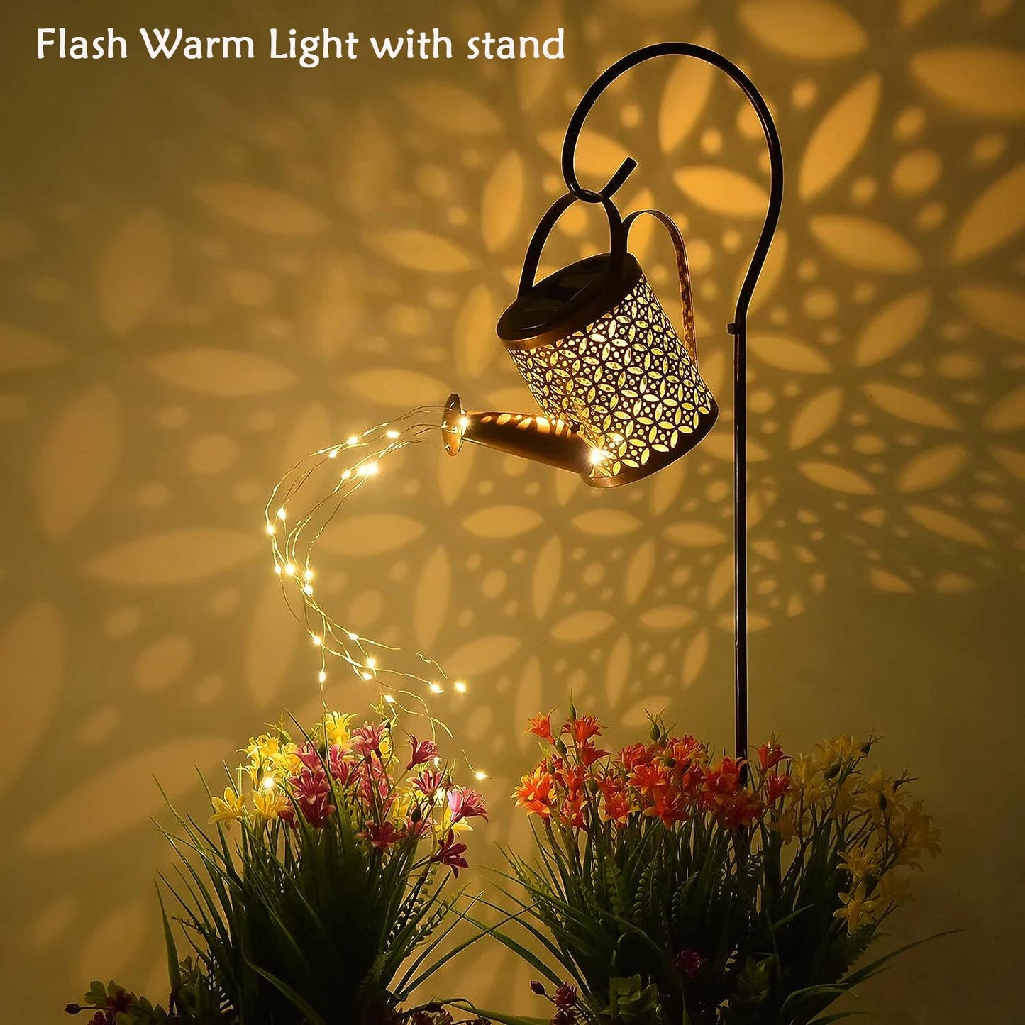 SunPour – Solar Garden Watering Can Light