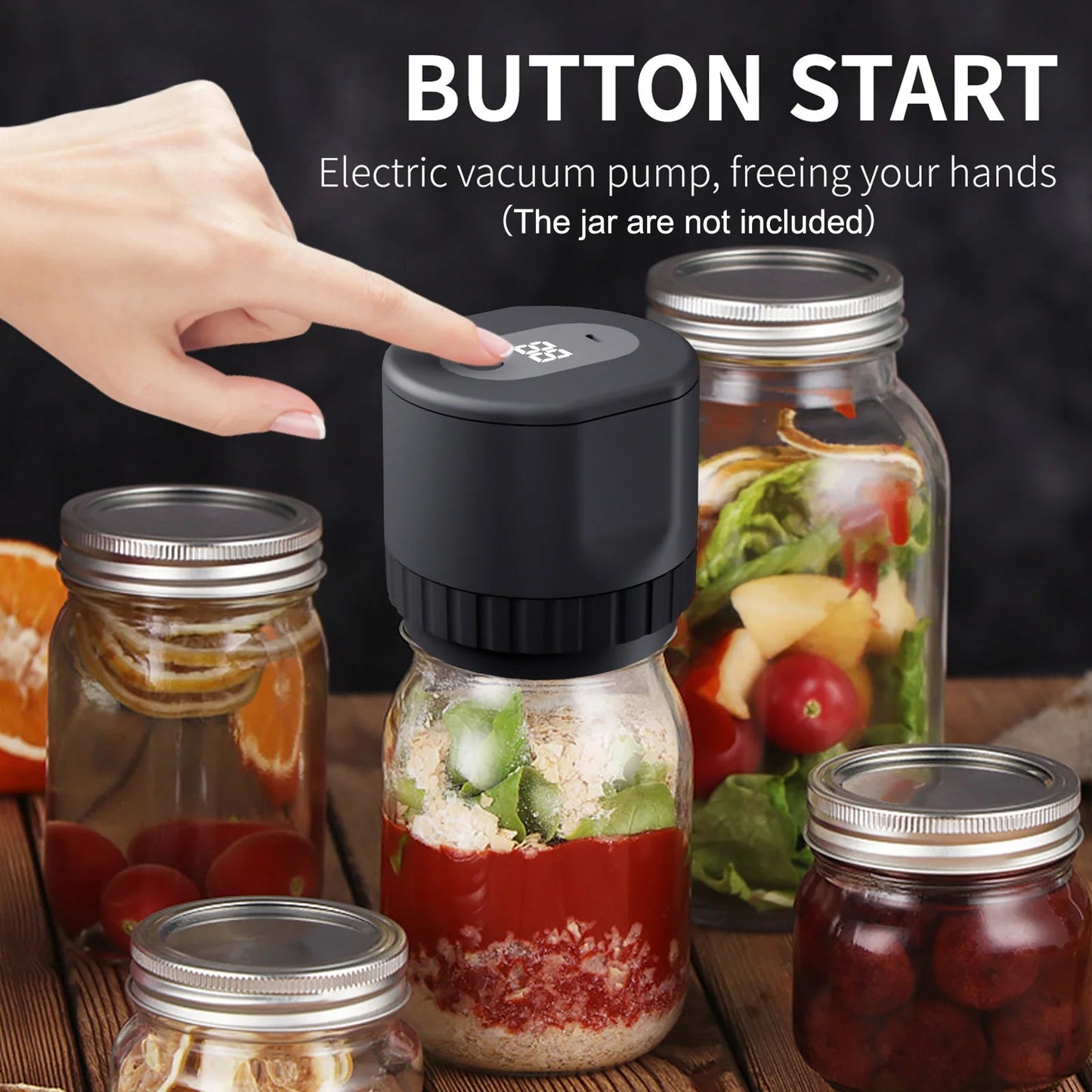 JarLock – Electric Vacuum Sealer