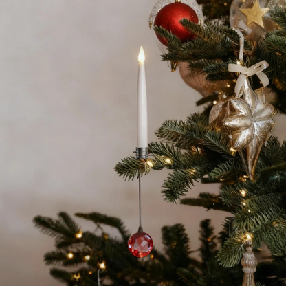 Lumières de bougie sans flamme pour arbre de Noël à LED avec télécommande