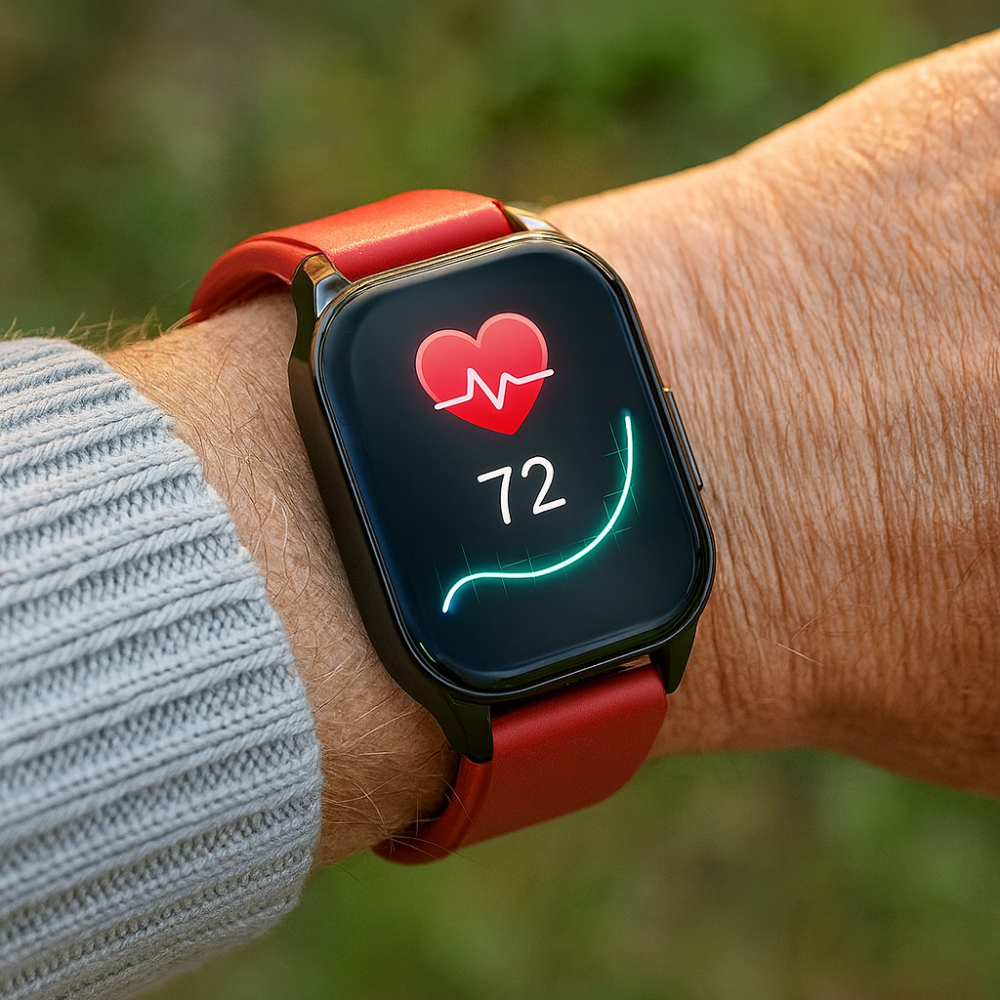 Smartwatch Senior Health Monitor AMOLED SOS GPS Bluetooth Calling