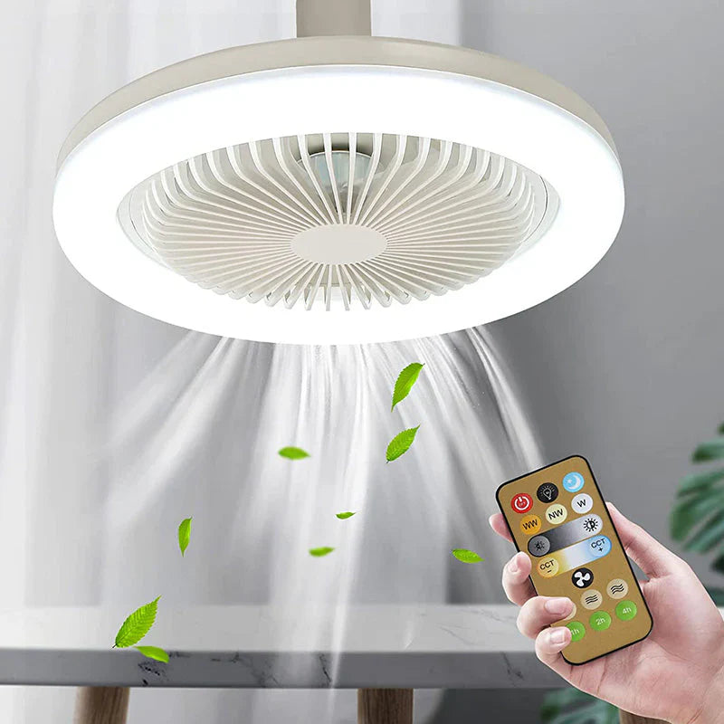 Ventilador de techo con luz | Control remoto