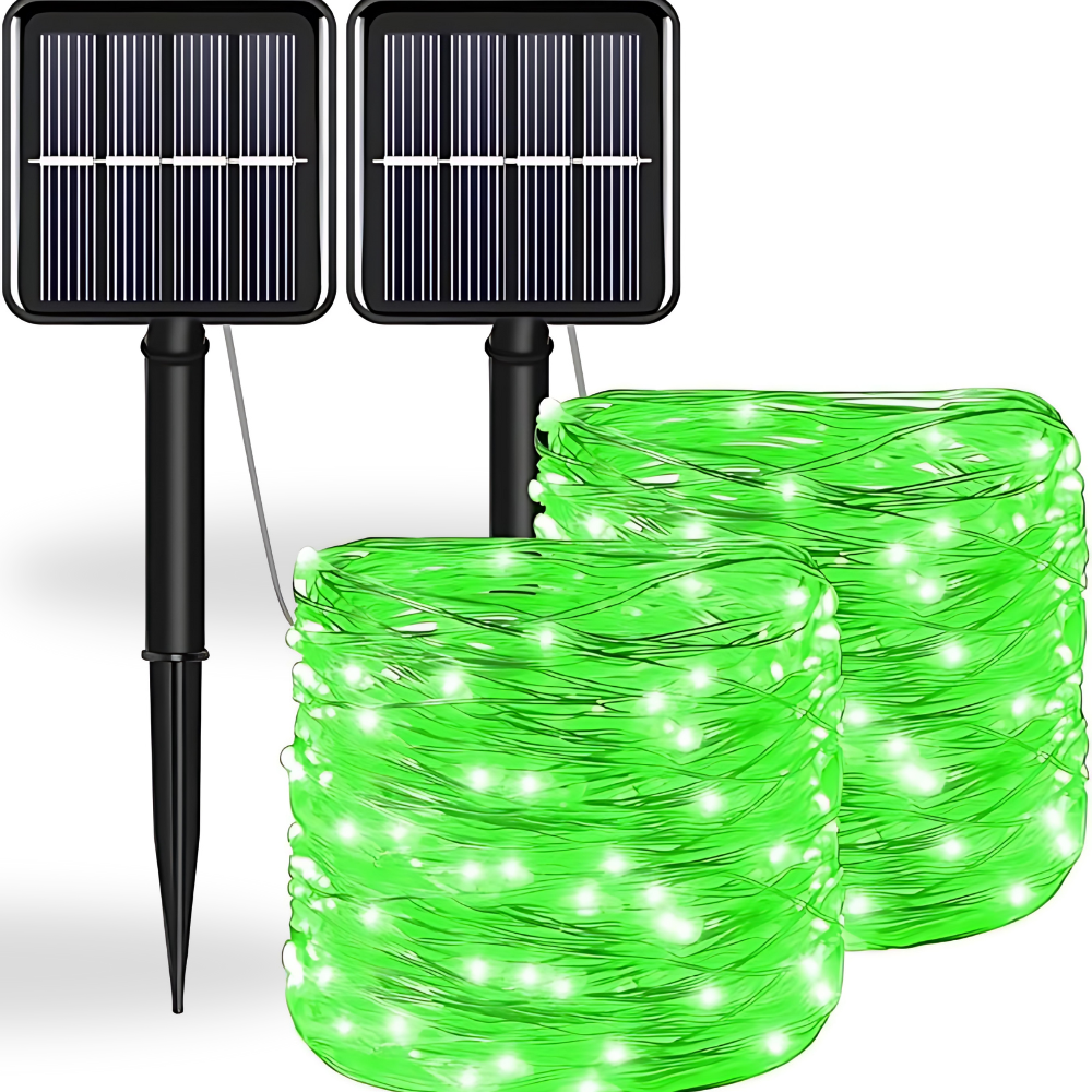 Solar String Lights Outdoor Waterproof LED Garden Decor