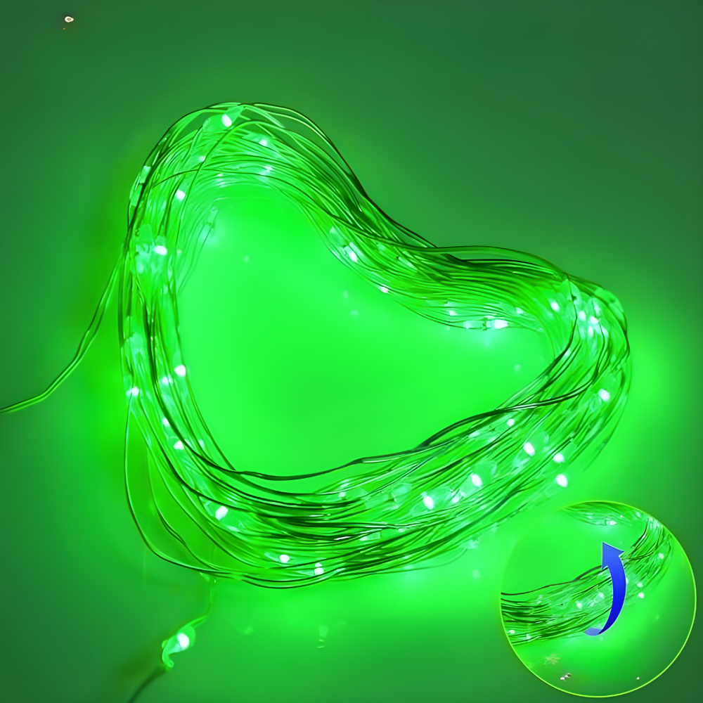Solar String Lights Outdoor Waterproof LED Garden Decor