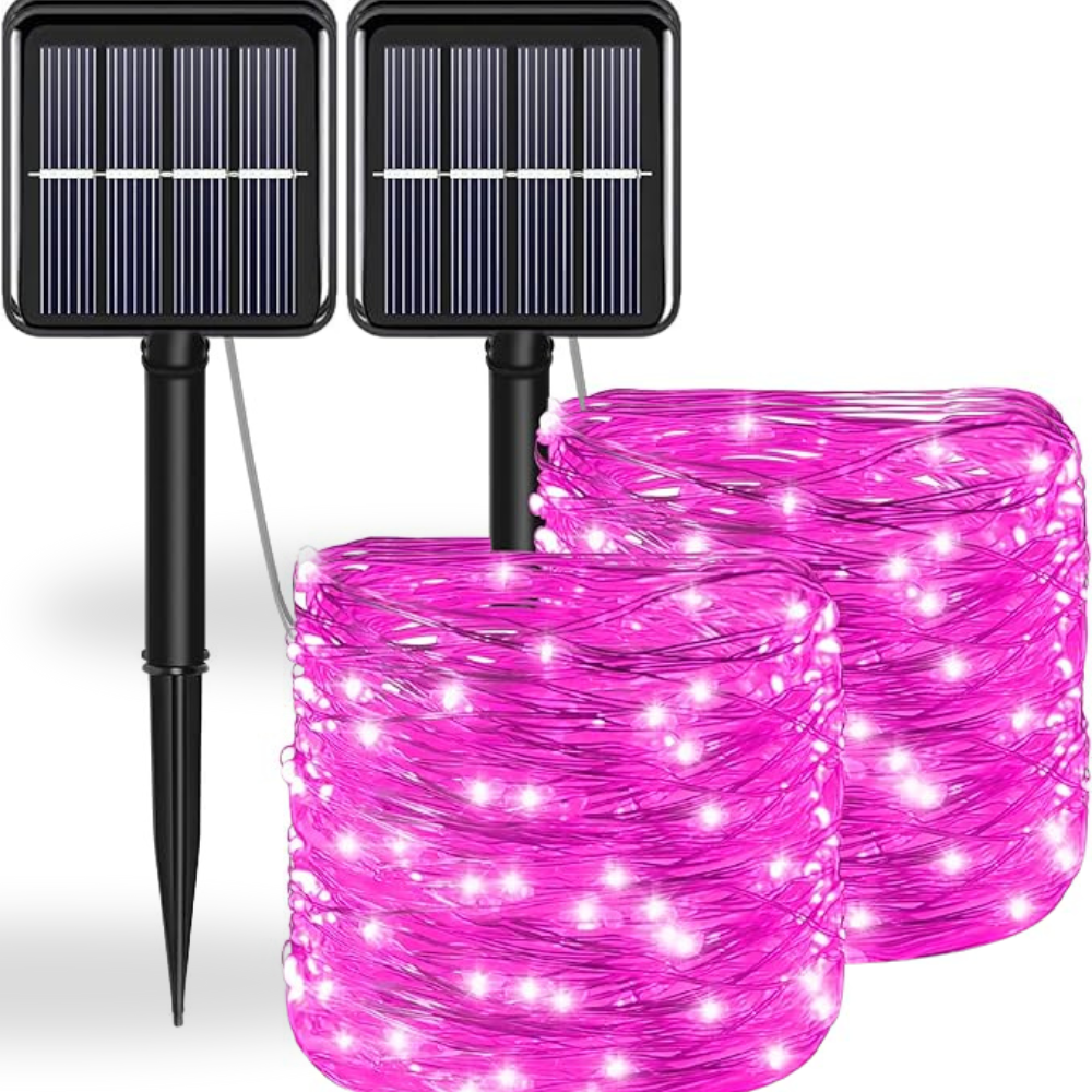 Solar String Lights Outdoor Waterproof LED Garden Decor