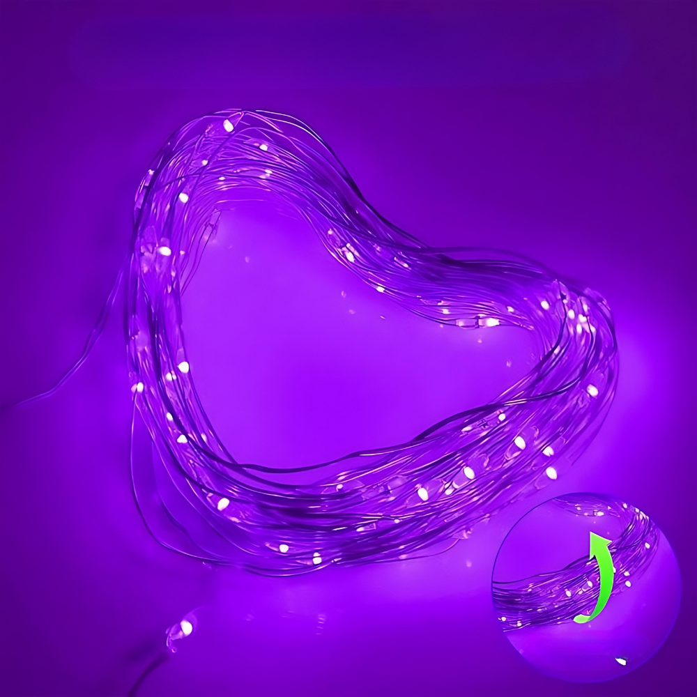 Solar String Lights Outdoor Waterproof LED Garden Decor