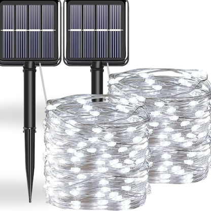 Solar String Lights Outdoor Waterproof LED Garden Decor