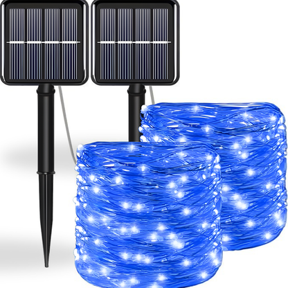 Solar String Lights Outdoor Waterproof LED Garden Decor