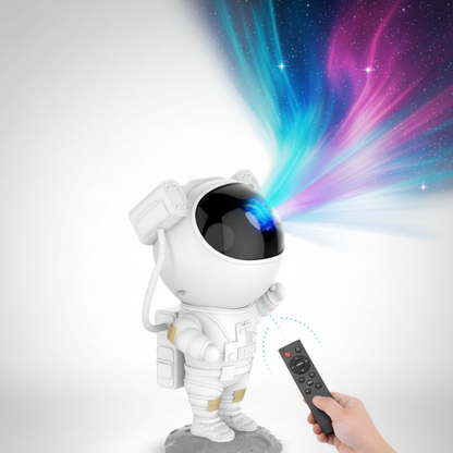 Lampe Astronaute Projecteur d'Étoiles Lampe de Nuit LED Réglable Galaxie