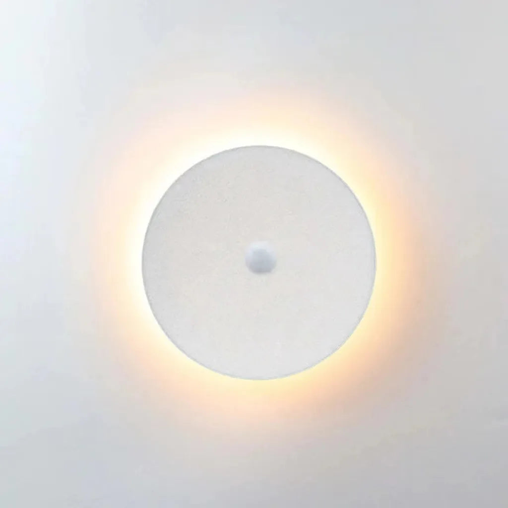 Lámpara de pared moderna LED negra para exterior
