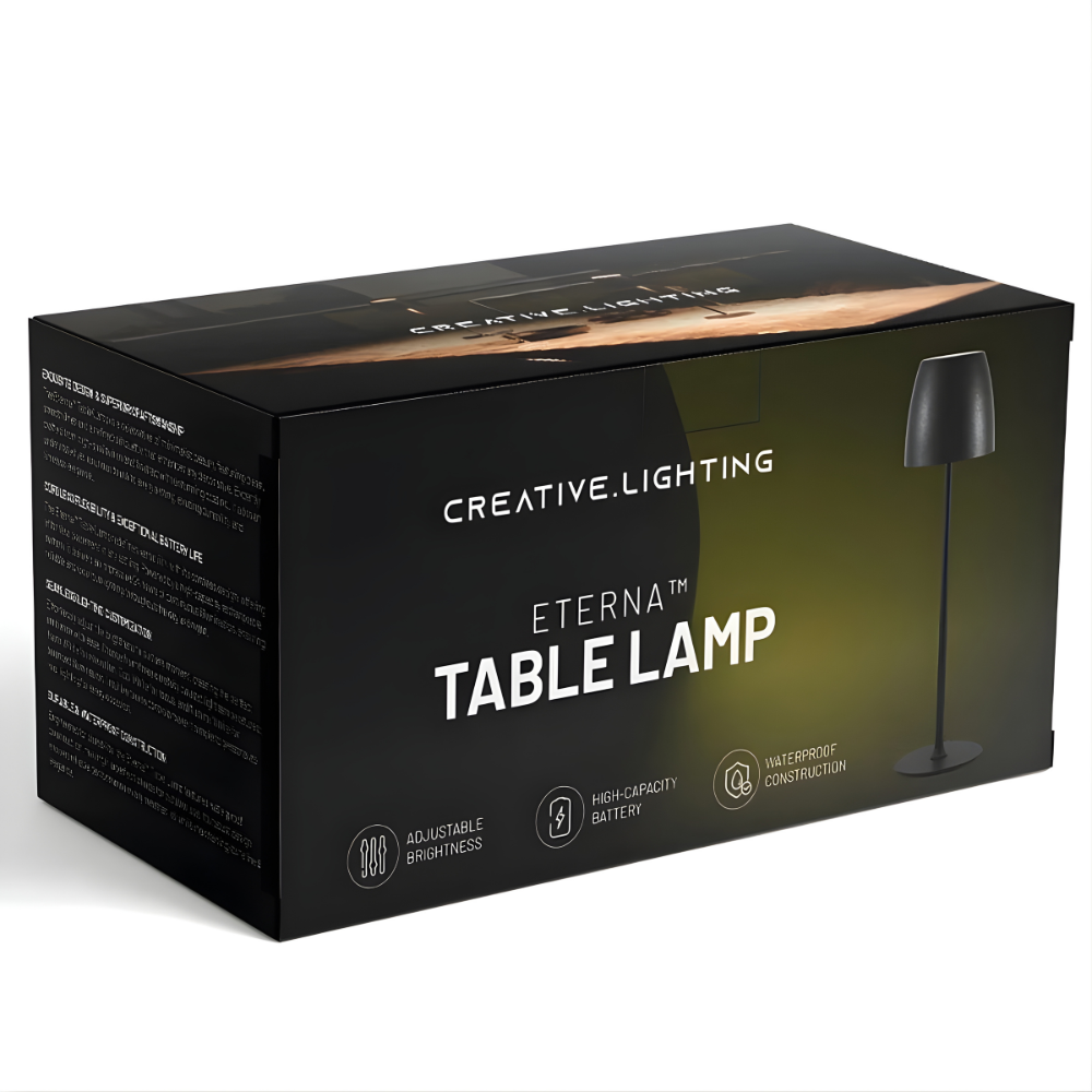 Tischlampe Wasserdicht Kabellos Wiederaufladbar Eisen Batterie Licht