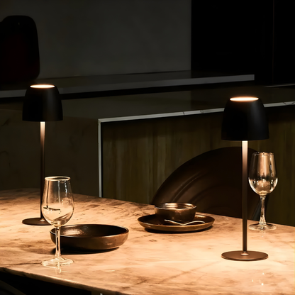 Tischlampe Wasserdicht Kabellos Wiederaufladbar Eisen Batterie Licht