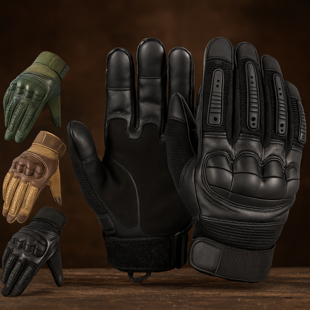 Gants tactiques à coque dure respirants pour travail et protection contre les chocs