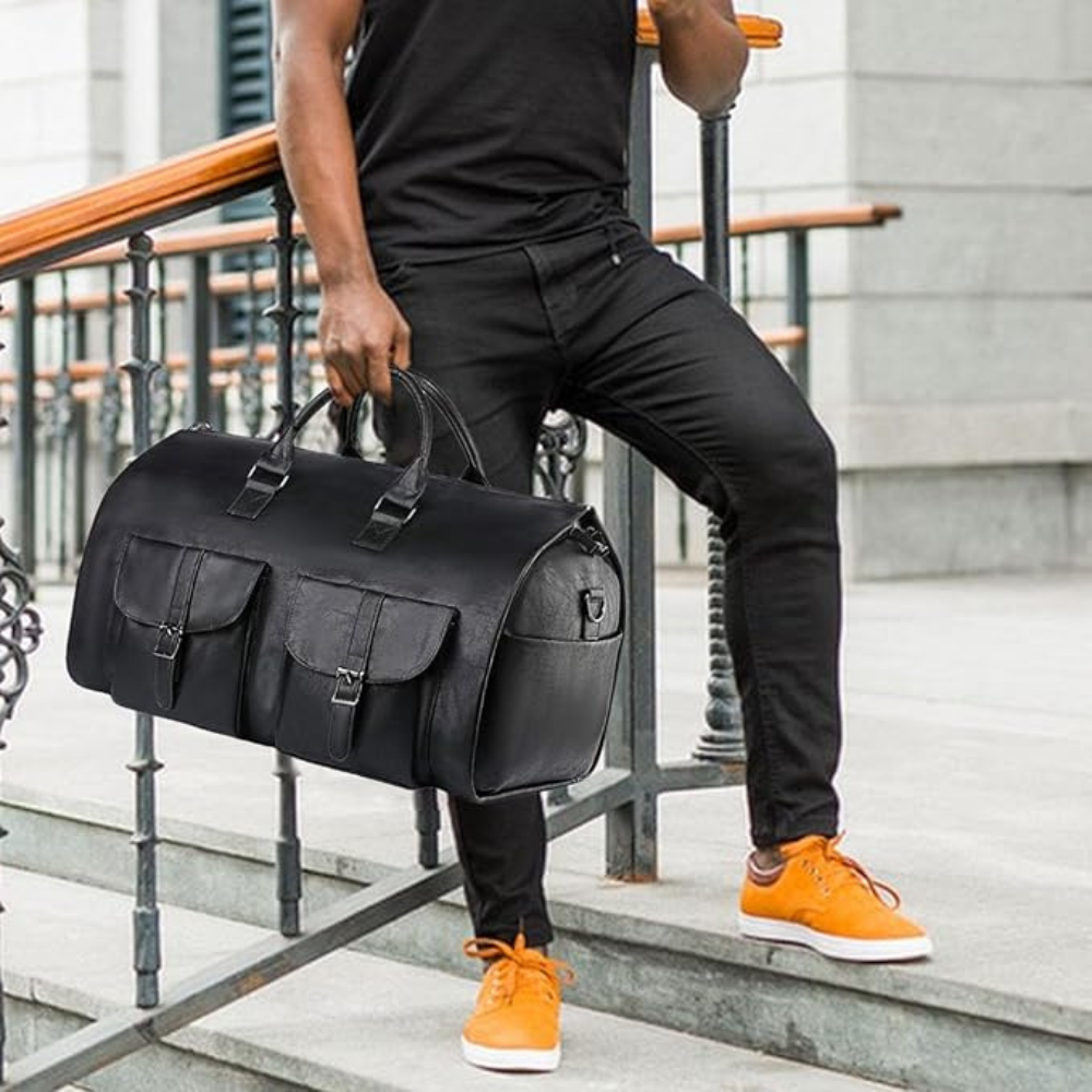 Reisetasche Leder Handgepäck Koffer